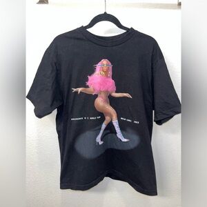 Beyonce Year of Renaissance Pssy Pink Tour Shirt size Large